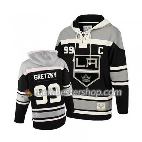 Los Angeles Kings Wayne Gretzky 99 Schwarz Sawyer Hooded Sweatshirt - Herren